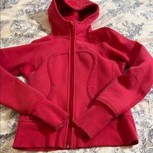 Lululemon pink Zip-Up Hoodie - Size 4